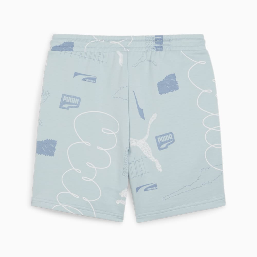 Puma CLASSICS BRAND LOVE Big Kids Shorts - Turquoise Surf