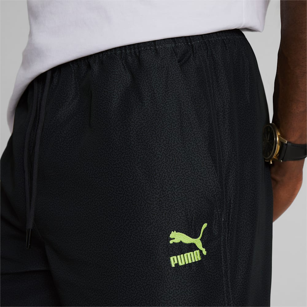 Puma Classics Daytona 6" Woven Shorts - Black-AOP