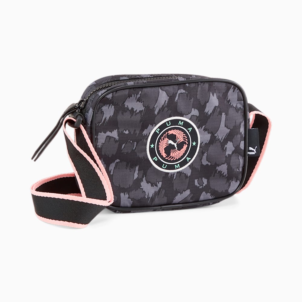 Puma Prime \'Women on the Ball\' Cross Body Bag - Black-Print