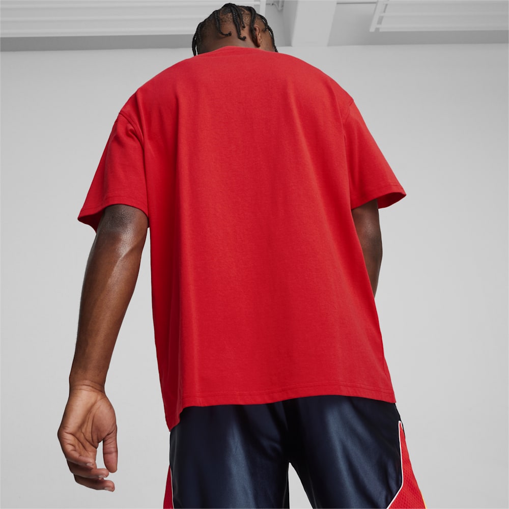 Puma SHOWTIME PUMA HOOPS Tee III - For All Time Red