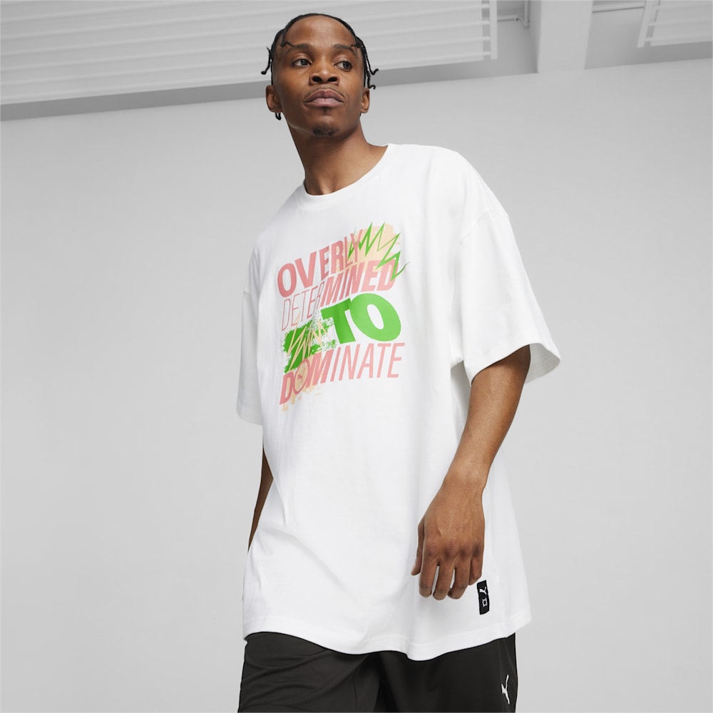 Puma The Future Is Scoot Basketball Tee - White