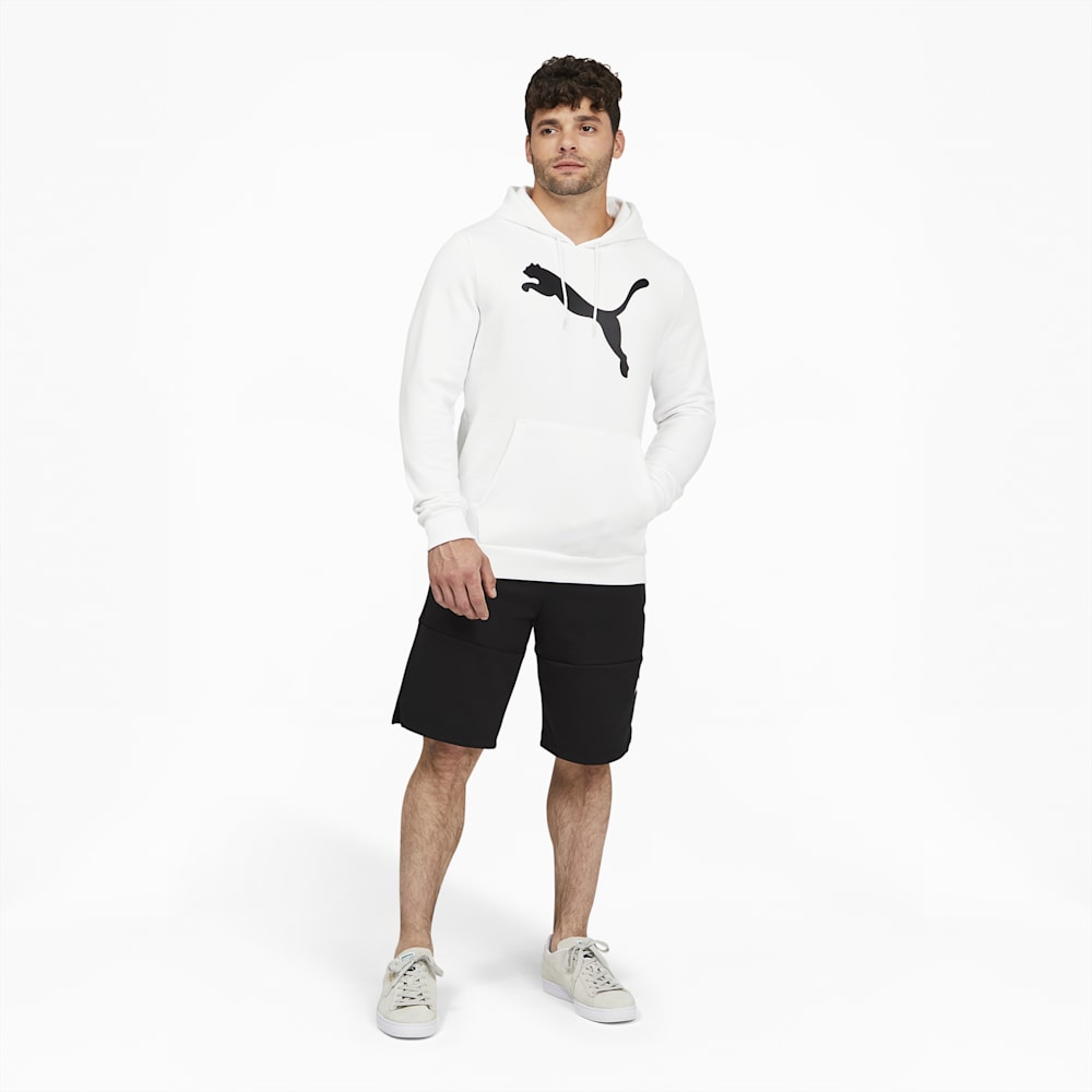 Puma Big Cat Logo Hoodie - White