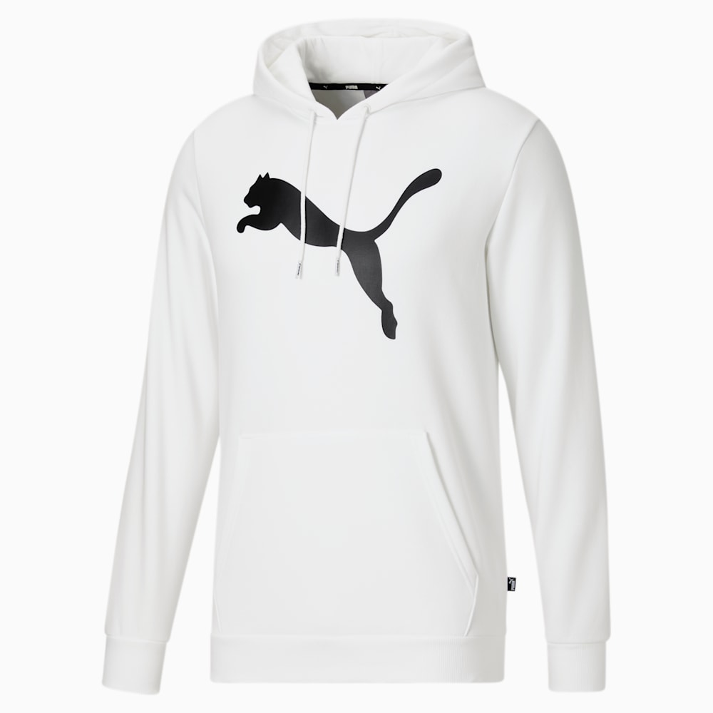 Puma Big Cat Logo Hoodie - White