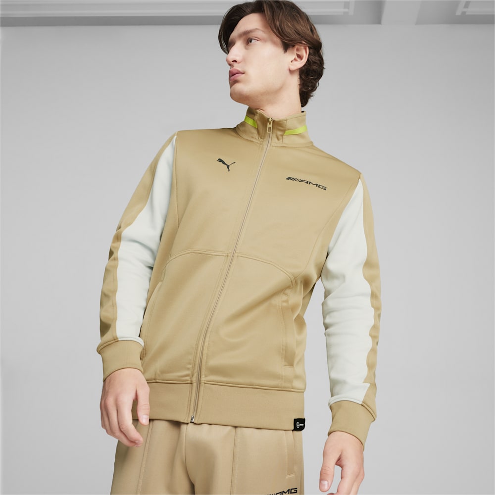 Puma Mercedes-AMG Motorsport Statement Track Jacket - Prairie Tan