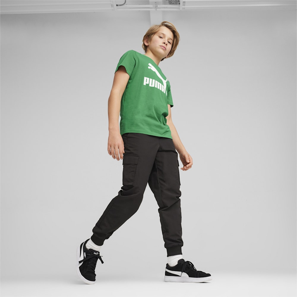 Puma Classics Kids Tee - Archive Green