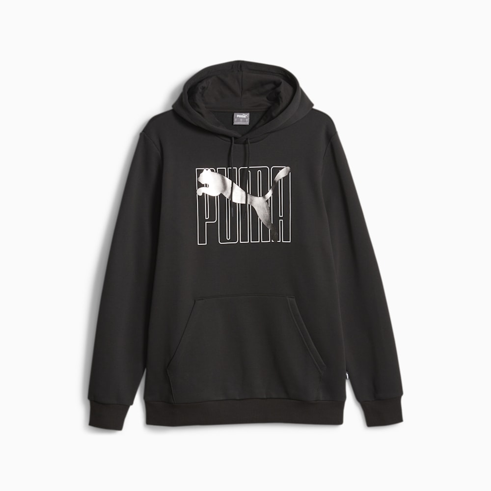 Puma ESS+ Logo Lab Hoodie - Black