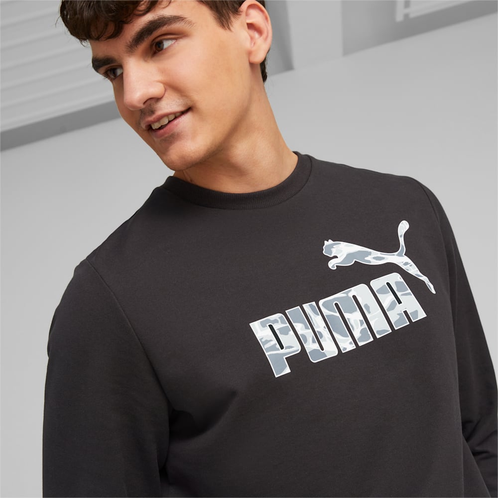 Puma Summer Splash Crew Neck Sweatshirt - Black