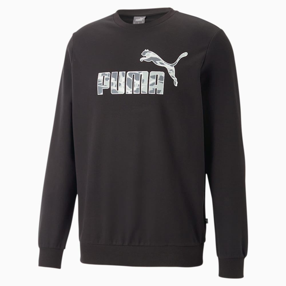 Puma Summer Splash Crew Neck Sweatshirt - Black