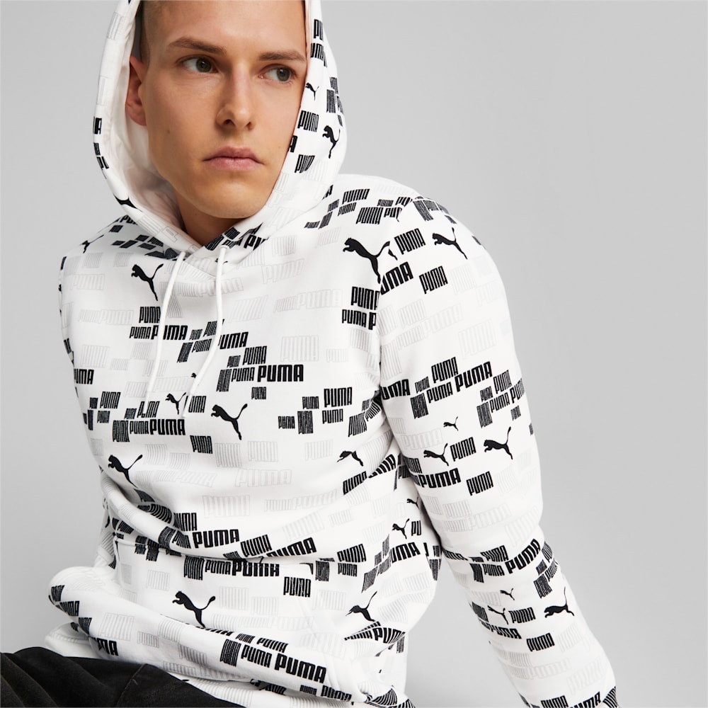 Puma ESS+ LOGO LAB Hoodie - White