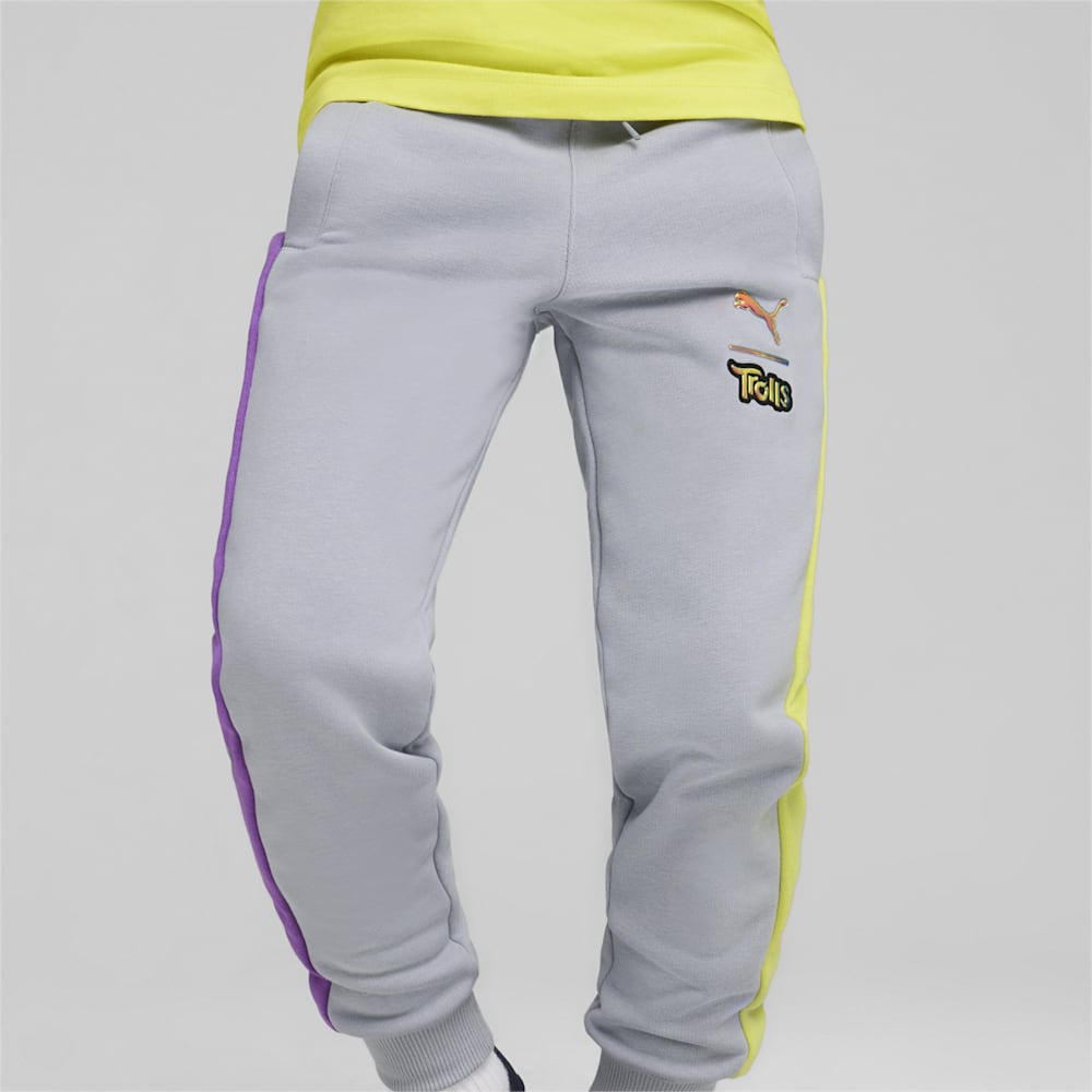 Puma PUMA x TROLLS Little Kids T7 Track Pants - Gray Fog