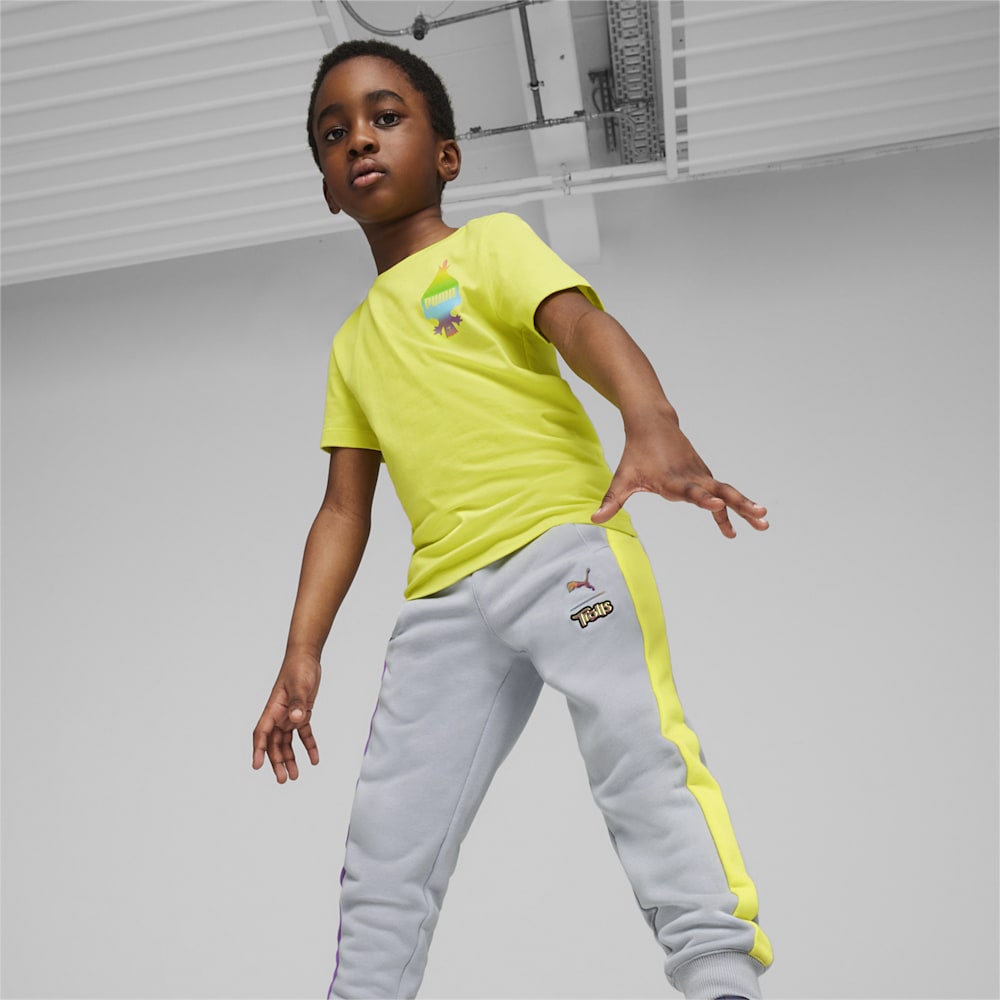 Puma PUMA x TROLLS Little Kids T7 Track Pants - Gray Fog