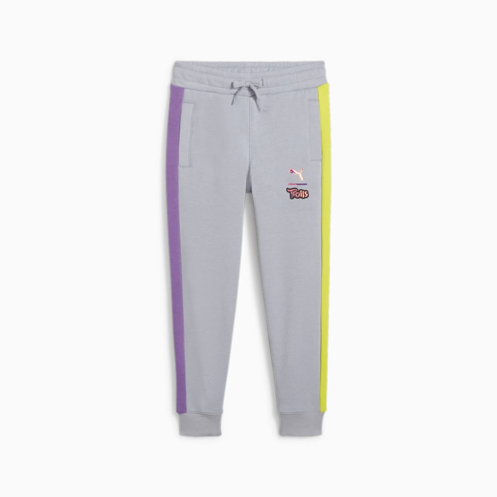 Puma PUMA x TROLLS Little Kids T7 Track Pants - Gray Fog