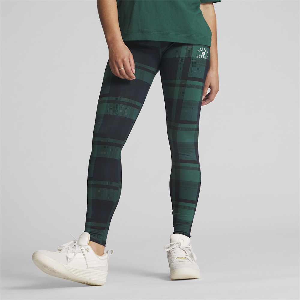 Puma x TROPHY HUNTING Basketball Leggings - Malachite-AOP