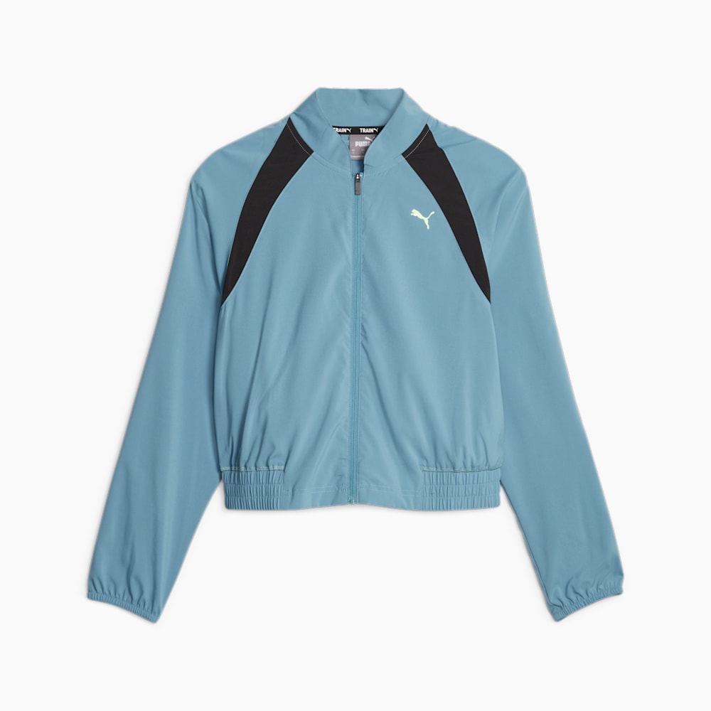 Puma Fit Woven Fashion Jacket - Bold Blue-Black