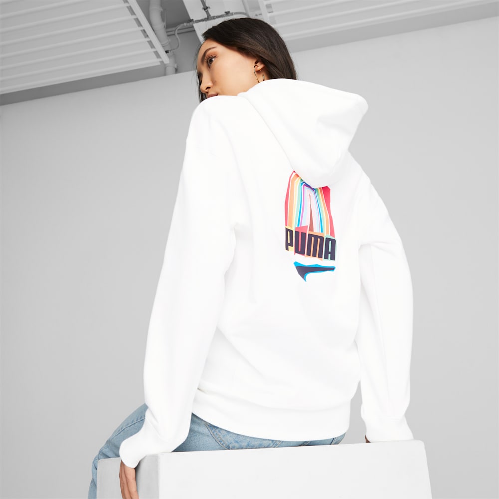 Puma Downtown Pride We Are Everywhere Hoodie - White