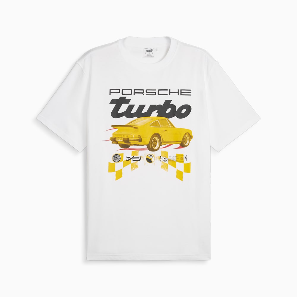 Puma x PORSCHE Basketball Graphic Tee - White