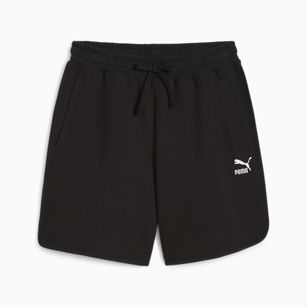 Puma CLASSICS Waffle Shorts - Black