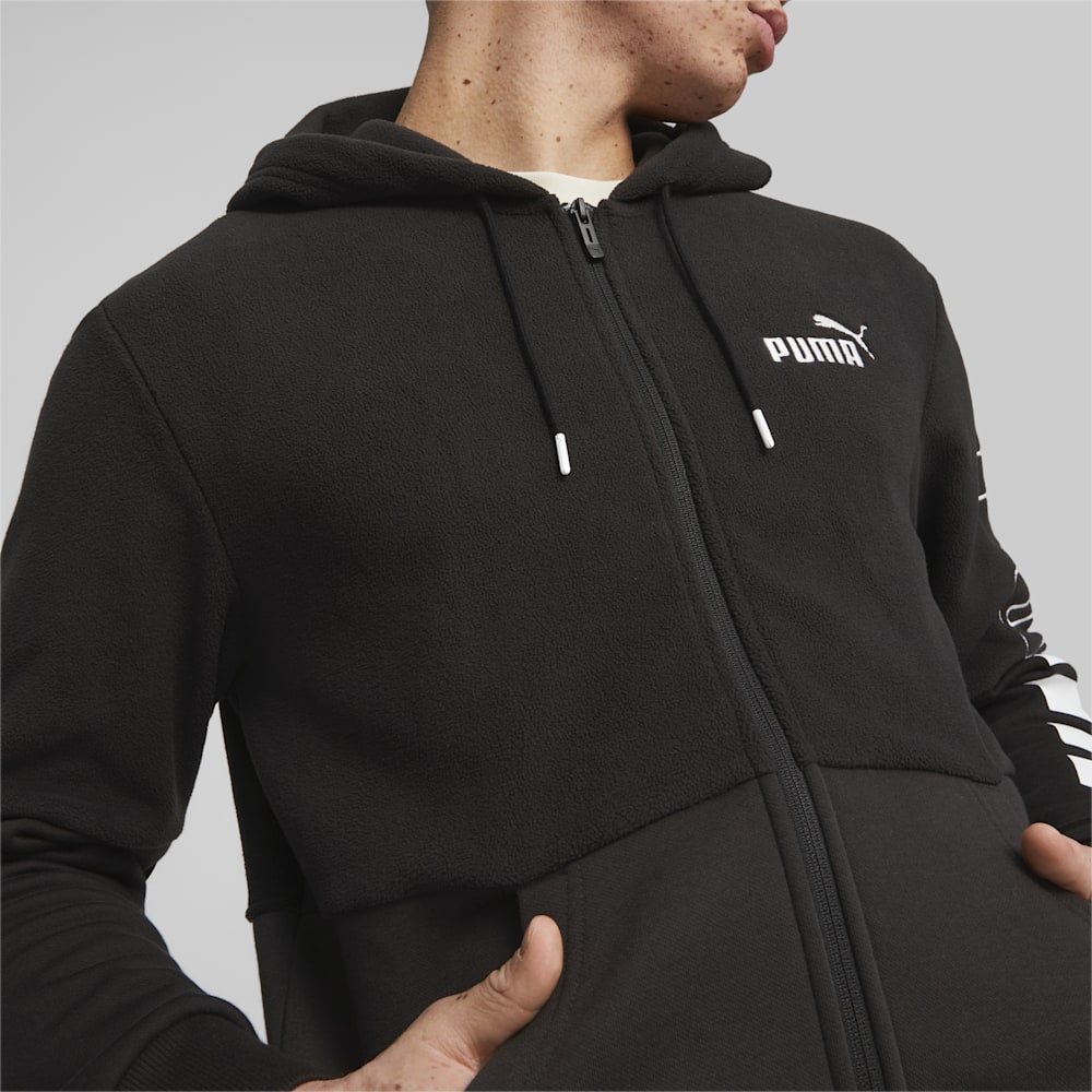 Puma POWER Full-Zip Hoodie - Black