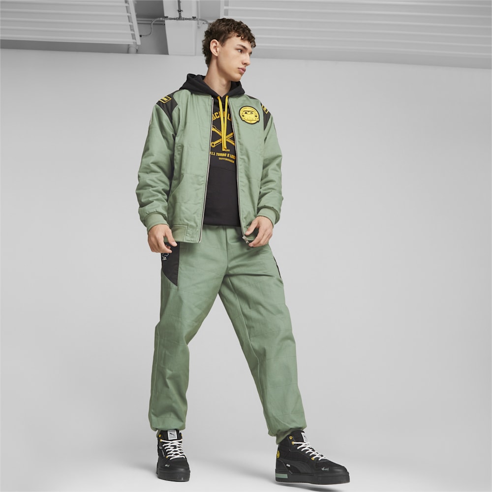 Puma Porsche Legacy Garage Crews Pants - Eucalyptus