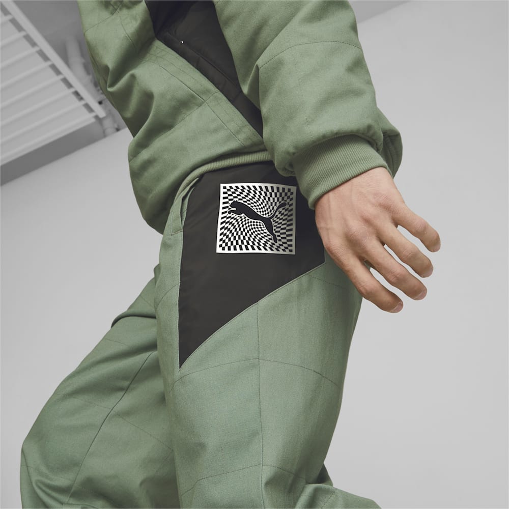 Puma Porsche Legacy Garage Crews Pants - Eucalyptus