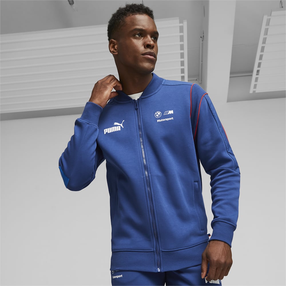 Puma BMW M Motorsport MT7 Sweat Jacket - Pro Blue-M Color