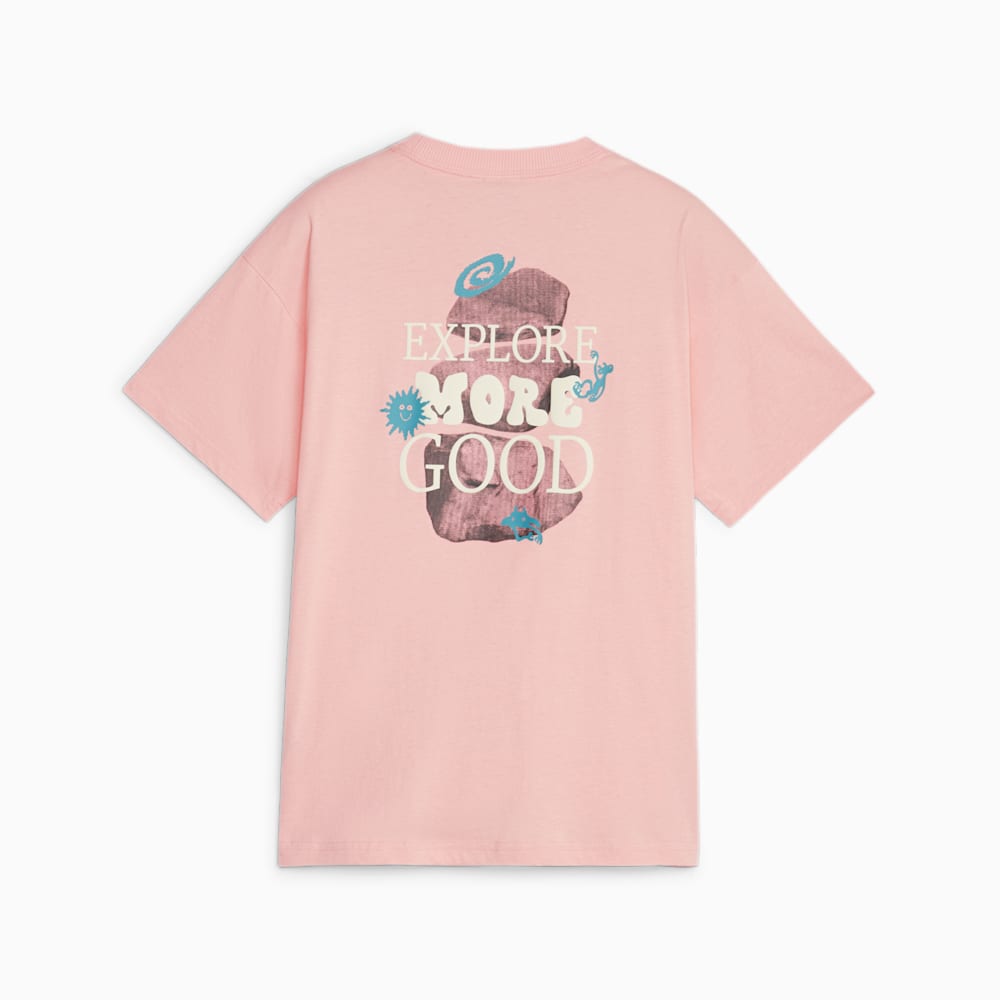 Puma Downtown Kids Graphic Tee - Peach Smoothie