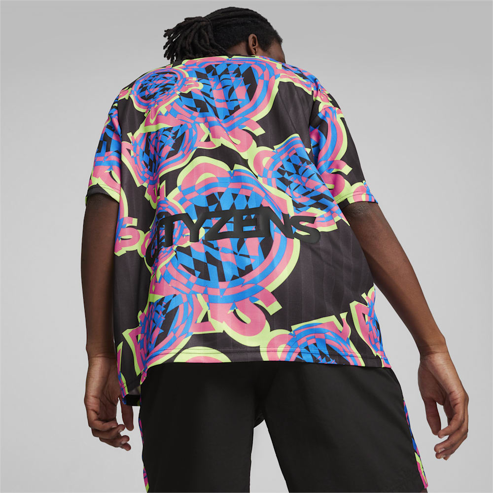 Puma Manchester City FtblNrgy AOP Jersey - Black-Sunset Glow