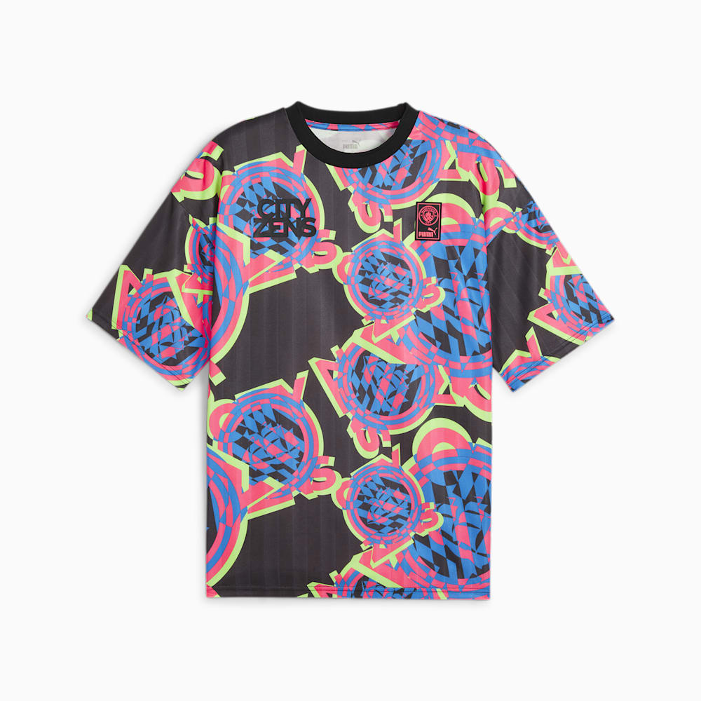 Puma Manchester City FtblNrgy AOP Jersey - Black-Sunset Glow