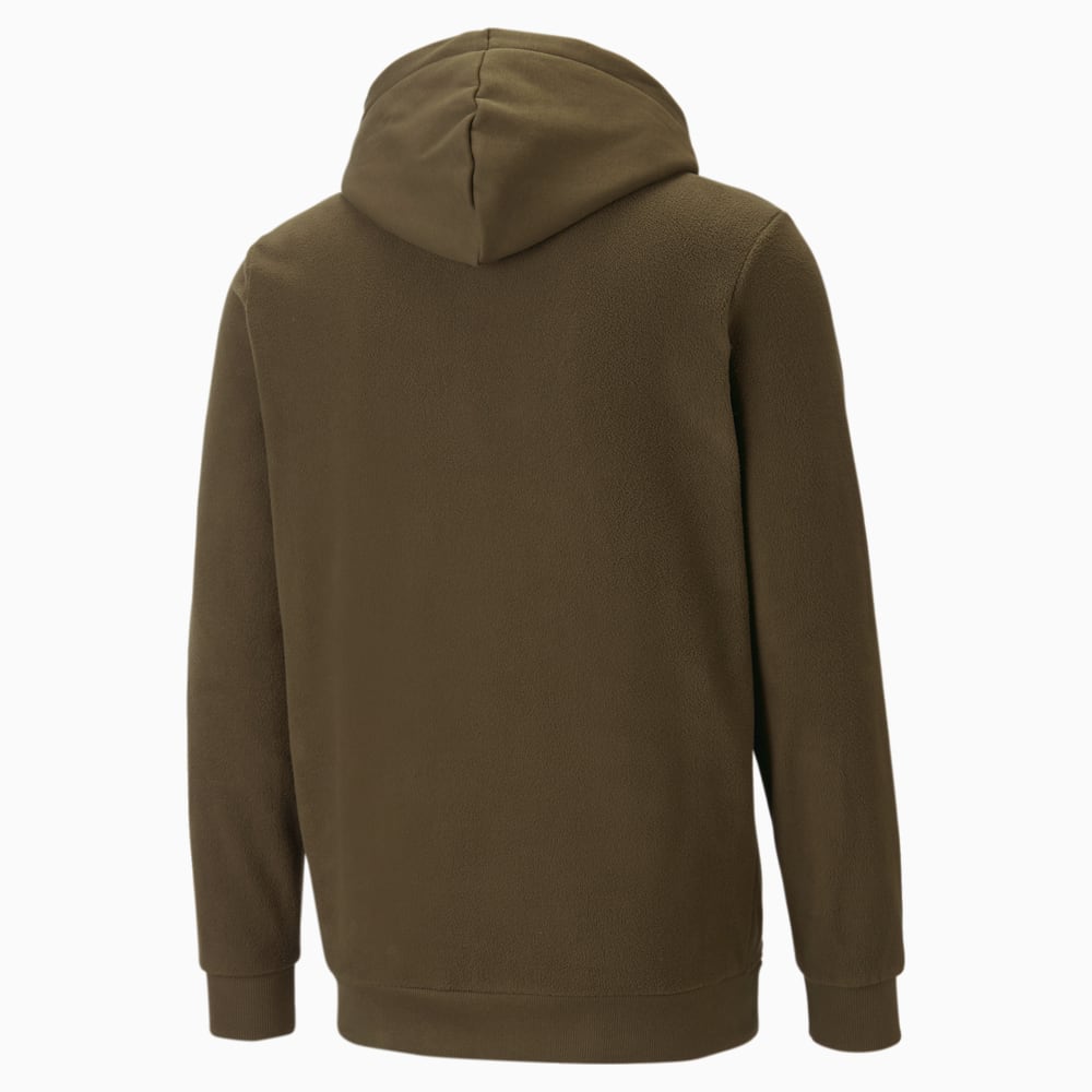 Puma Essentials Polar Fleece Hoodie - Deep Olive