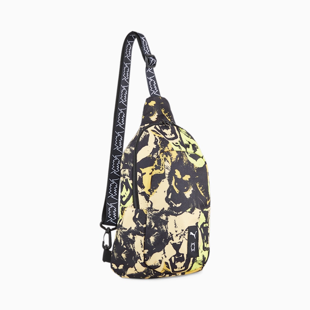 Puma Basketball Cross-Body Bag - Yellow Blaze-AOP