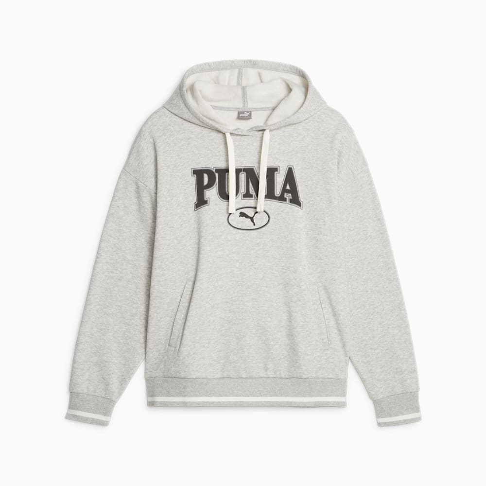 Puma SQUAD Hoodie - Light Gray Heather