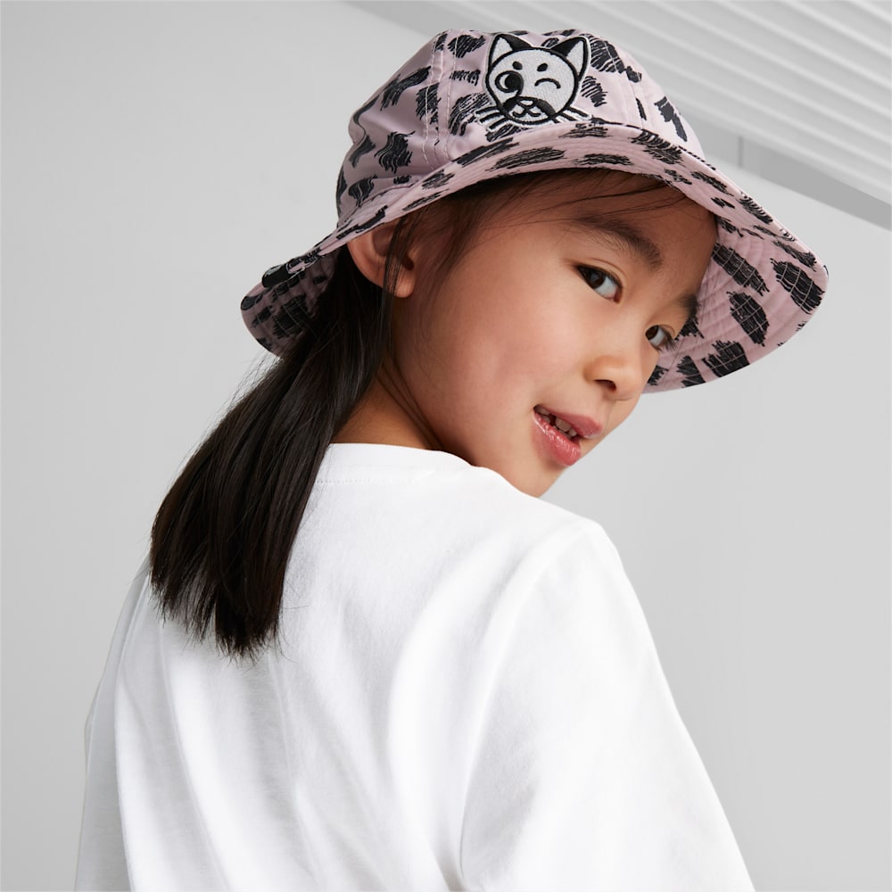 Puma PUMA MATES Big Kids Bucket Hat - Pearl Pink