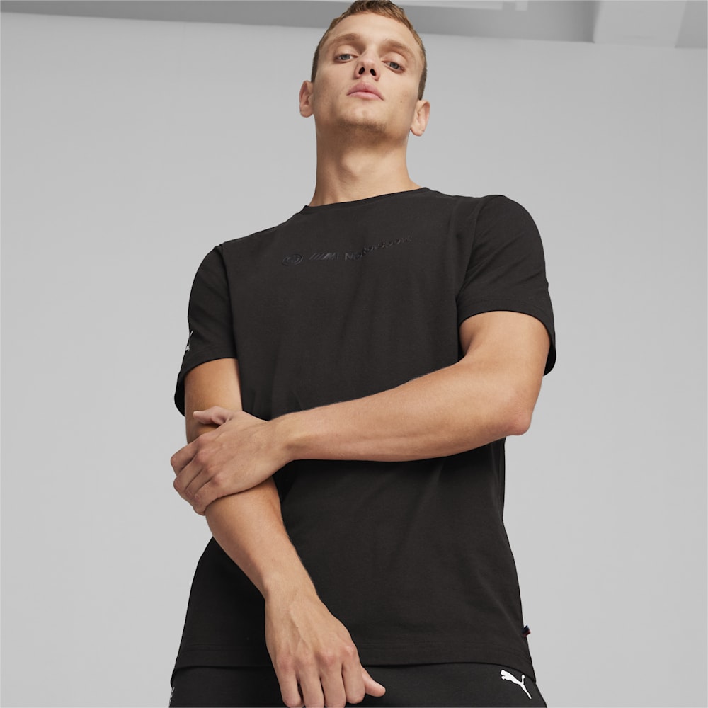 Puma BMW M Motorsport Logo Graphic Tee - Black