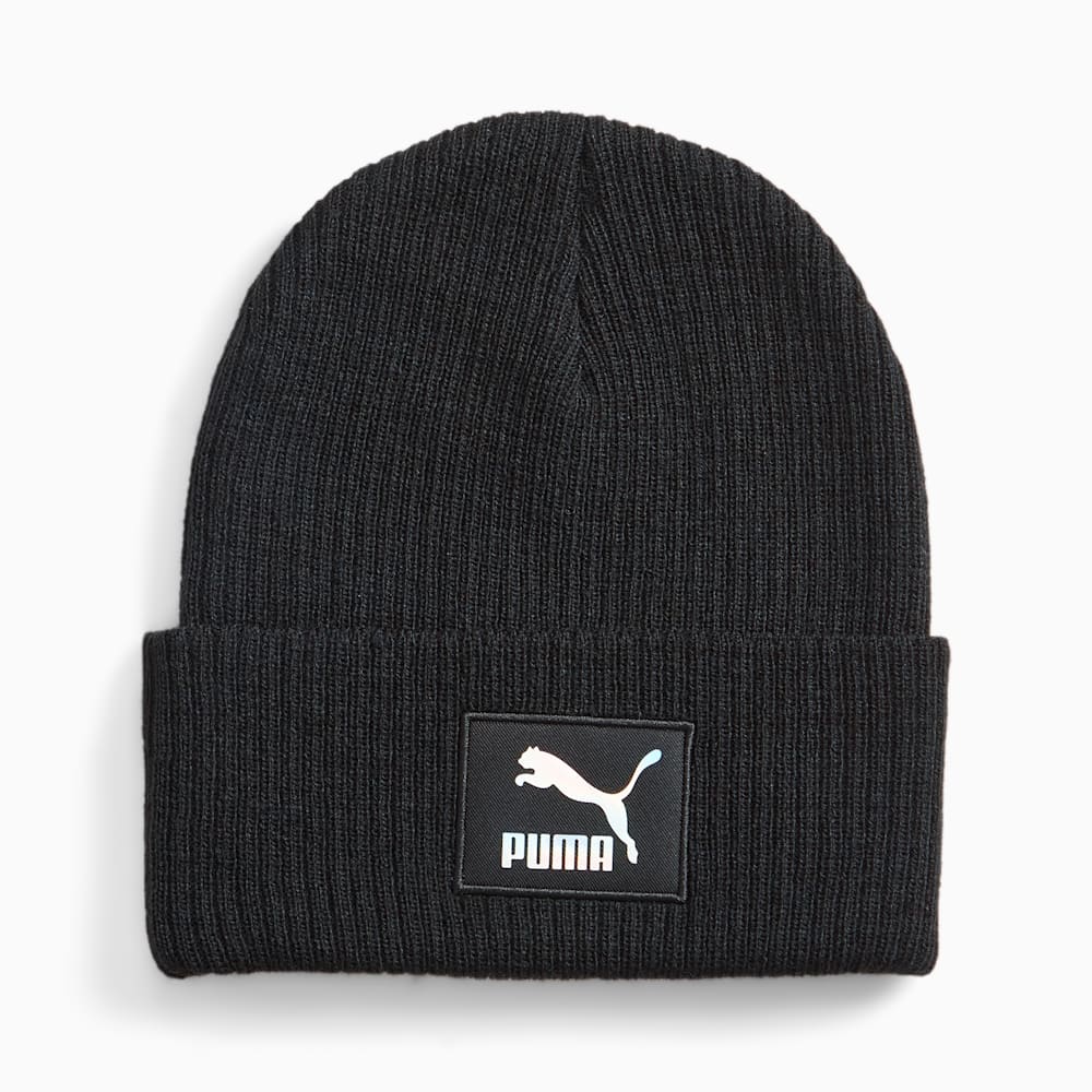 Puma Cosmic Big Kids Beanie - Black-AOP