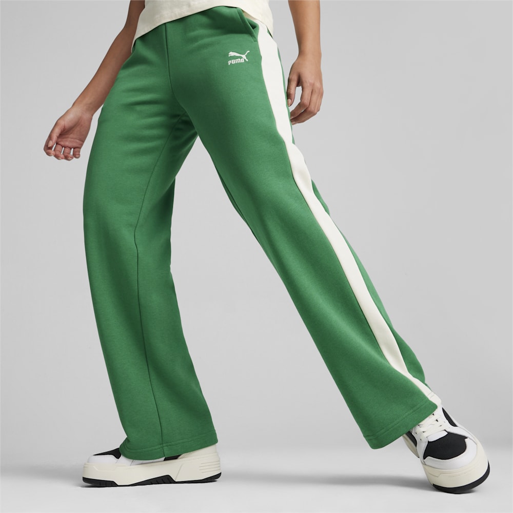 Puma ICONIC T7 Straight Pants - Archive Green