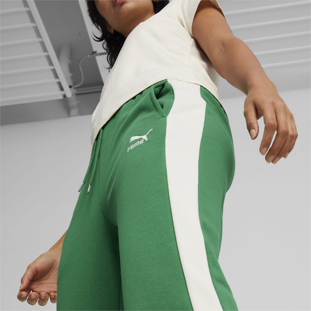 Puma ICONIC T7 Straight Pants - Archive Green