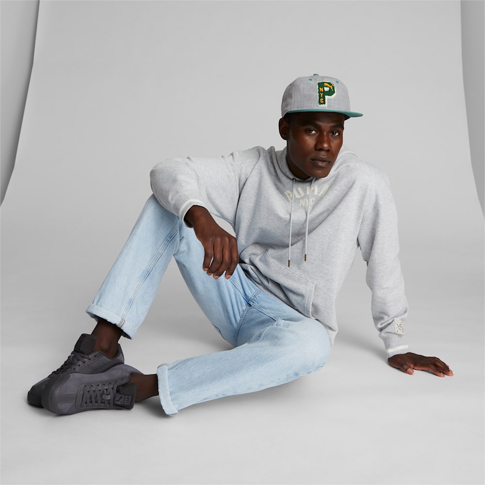 Puma NYC Bruckner Cap - GREY/GREEN