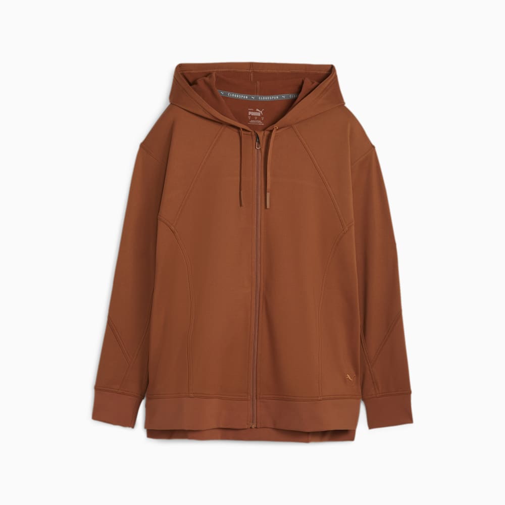 Puma CLOUDSPUN Full-Zip Training Hoodie - Teak