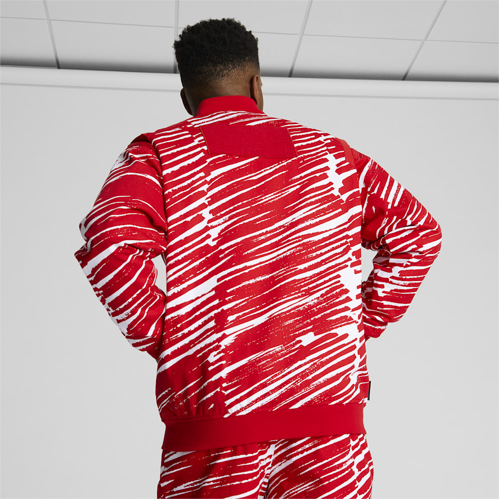 Puma SCUDERIA FERRARI x JOSHUA VIDES Race Jacket - Rosso Corsa