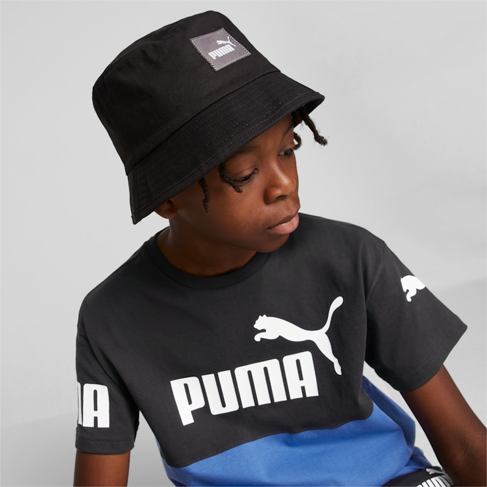 Puma Core Little Kids Bucket Hat - Black