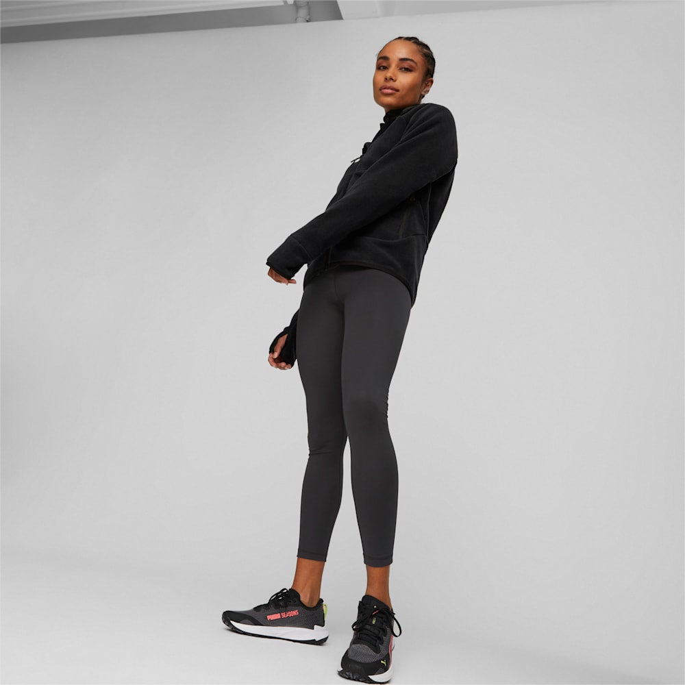 Puma SEASONS Full-Zip Running Fleece - Black