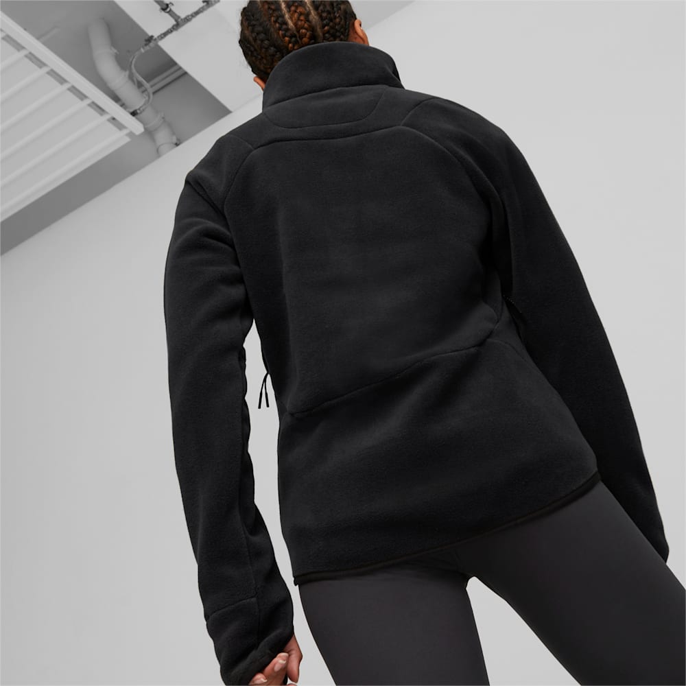 Puma SEASONS Full-Zip Running Fleece - Black