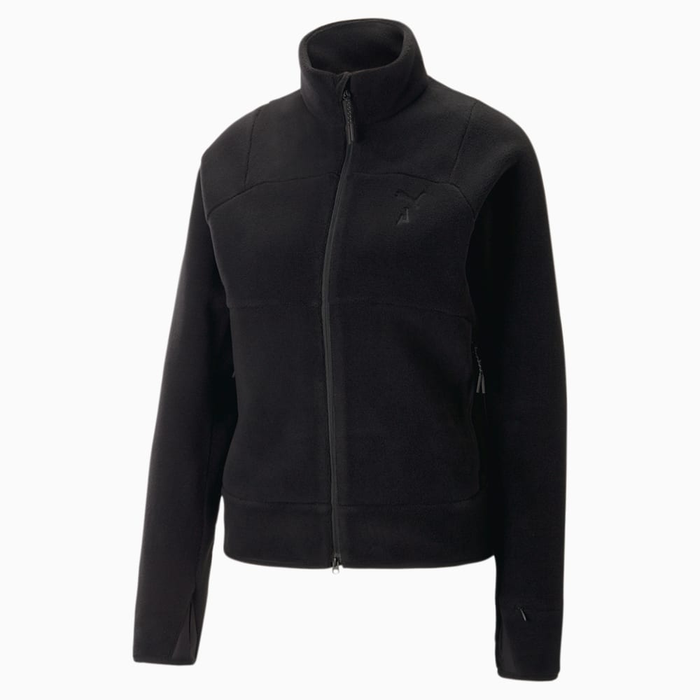 Puma SEASONS Full-Zip Running Fleece - Black