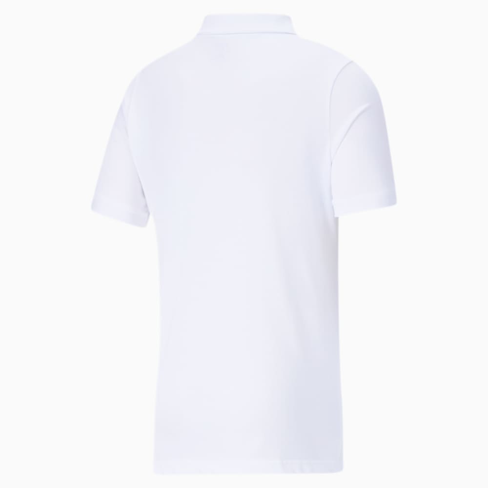 Puma Essentials Pique Polo - White-Cat