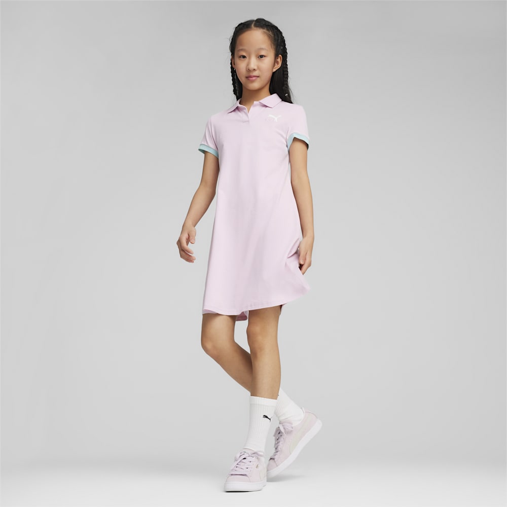 Puma CLASSICS Match Point Big Kids Dress - Grape Mist