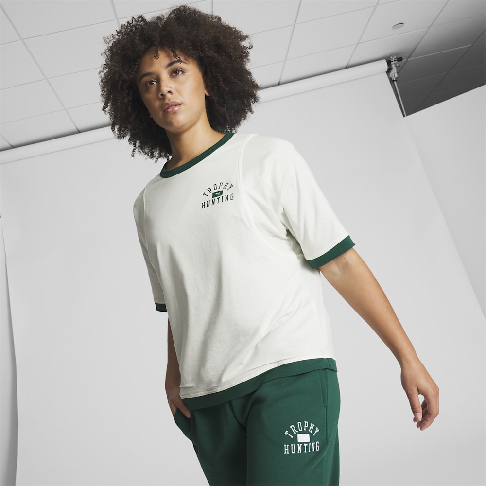 Puma x TROPHY HUNTING Basketball Tee - Malachite