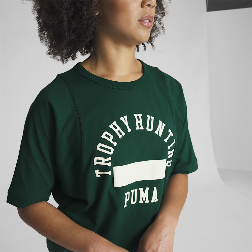 Puma x TROPHY HUNTING Basketball Tee - Malachite