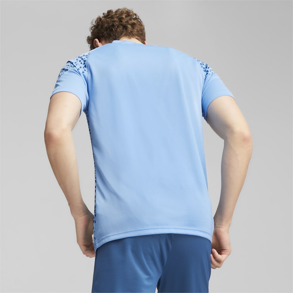 Puma Manchester City Soccer Training Jersey - Team Light Blue-Lake Blue