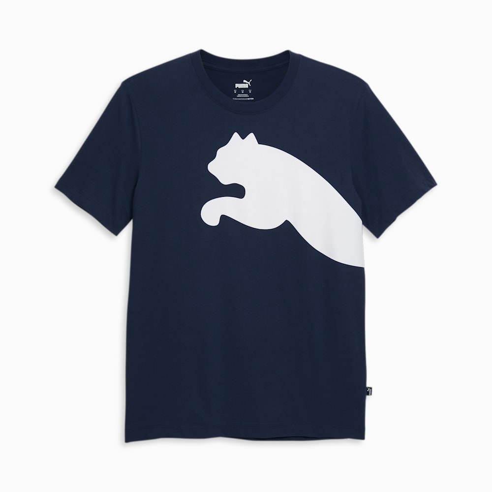 Puma Oversized Logo Tee - Navy