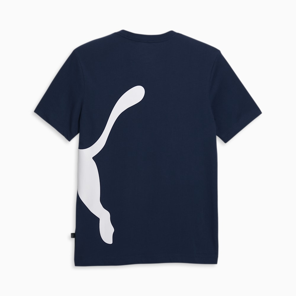 Puma Oversized Logo Tee - Navy